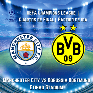 Betsson Perú Apuestas: Manchester City vs. Borussia Dortmund (06 abril) | Cuartos de Final de la UEFA Champions League
