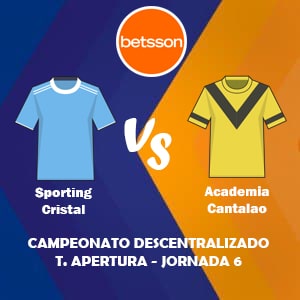 Sporting Cristal vs Academia Cantalao destacada