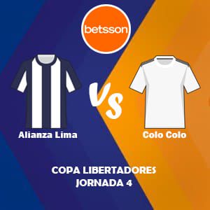 Apostar con Betsson, una de las mejores casas de apuestas Perú | Alianza Lima vs Colo Colo (05 Mayo) Pronósticos para la Copa Libertadores