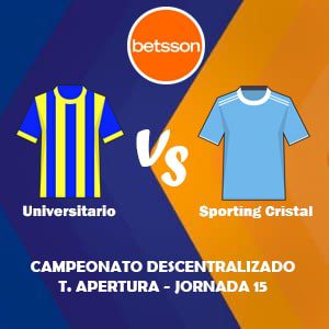 Apostar con Betsson, una de las mejores casas de apuestas Perú | Universitario vs Sporting Cristal (21 Mayo) Pronósticos para la Liga 1 de Perú