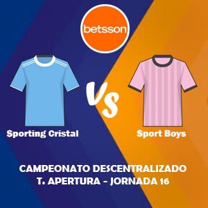Apostar con Betsson, una de las mejores casas de apuestas Perú | Sporting Cristal vs Sport Boys (05 Junio) Pronósticos para la Liga 1 de Perú