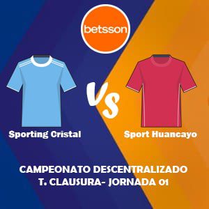 Apostar con Betsson, una de las mejores casas de apuestas Perú | Sporting Cristal vs Sport Huancayo (09 Julio) Pronósticos para la Liga 1 de Perú