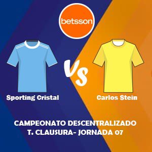 Apostar con Betsson, una de las mejores casas de apuestas Perú | Sporting Cristal vs Carlos Stein (13 Agosto) Pronósticos para la Liga 1 de Perú