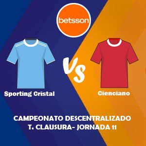 Apostar con Betsson, una de las mejores casas de apuestas Perú | Sporting Cristal vs Cienciano (11 Septiembre) Pronósticos para la Liga 1 de Perú