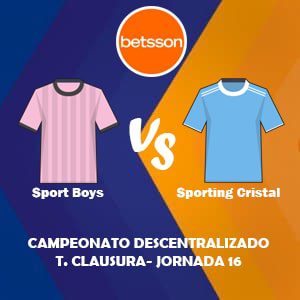Apostar con Betsson, una de las mejores casas de apuestas Perú | Sport Boys vs Sporting Cristal (15 Octubre) Pronósticos para la Liga 1 de Perú