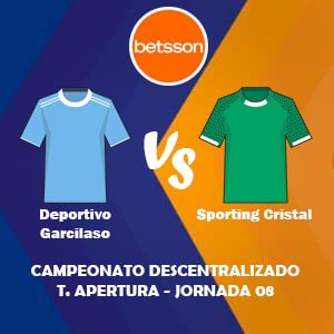 Betsson Perú, Pronóstico Deportivo Garcilaso vs Sporting Cristal| Jornada 08 – Liga 1 de Perú