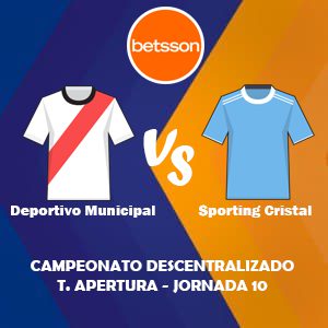 Betsson Perú, Pronóstico Deportivo Municipal vs Sporting Cristal| Jornada 10 – Liga 1 de Perú
