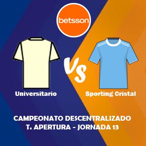 Betsson Perú, Pronóstico Universitario vs Sporting Cristal| Jornada 13 – Liga 1 de Perú