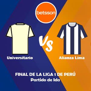 Betsson Perú, Pronósticos Universitario vs Alianza Lima | Final de la Liga 1 de Perú – Partido de Ida