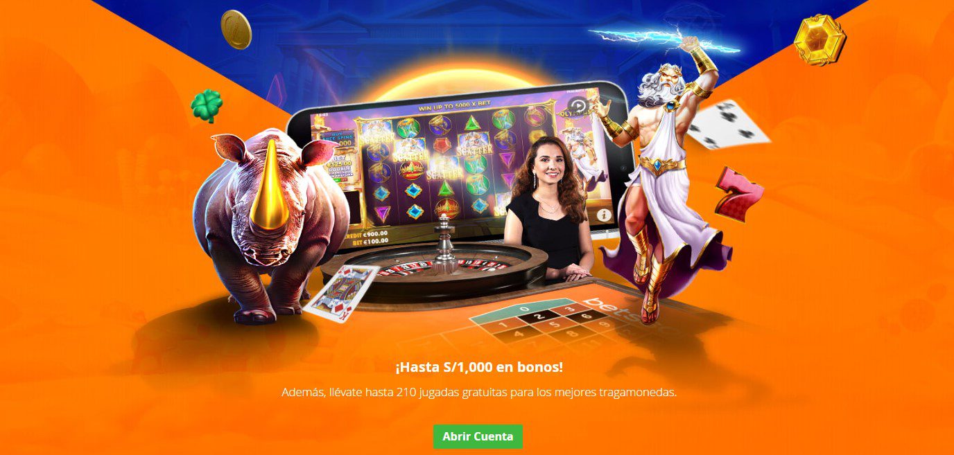 Bonos Betsson Perú Casino 2024