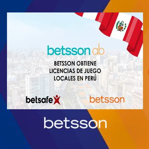 Betsson obtiene licencias de juegos locales en Perú