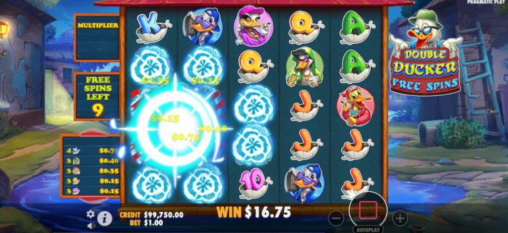 3 Características del Bono de Ranura Lucky Ducker