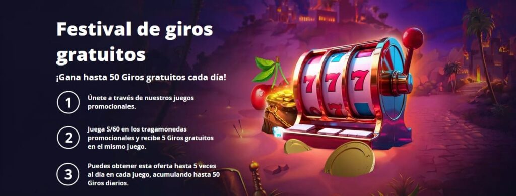 Festival de giros gratuitos