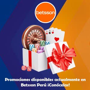 Promociones actuales de Betsson Perú (Mayo 2025)