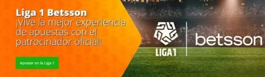 Betsson te permite apostar en la Liga 1 de Perú