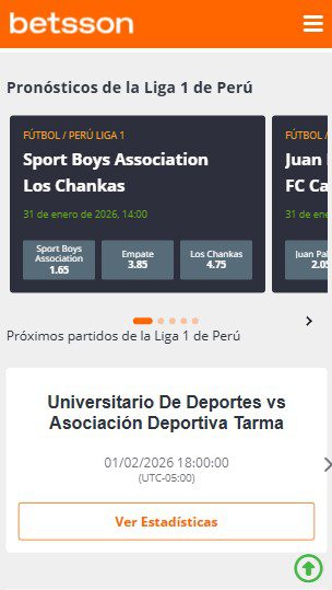 Pronósticos disponibles en la App