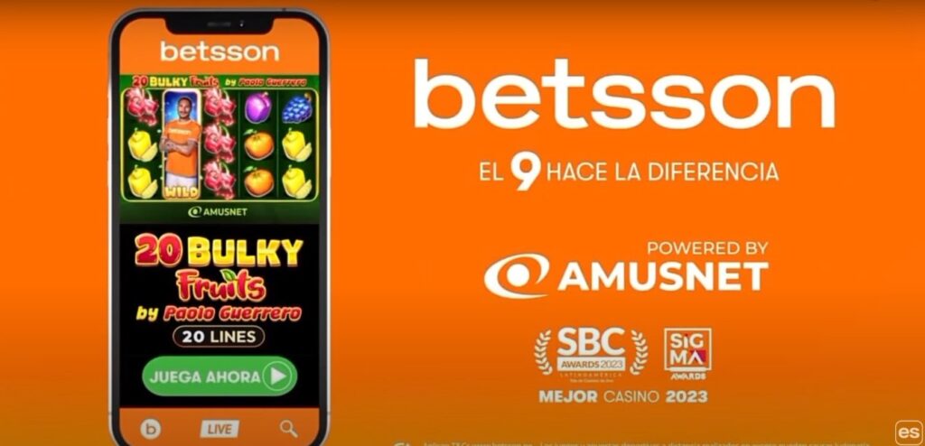 Juega 20 Bulky Fruits by Paolo Guerrero en Betsson Perú