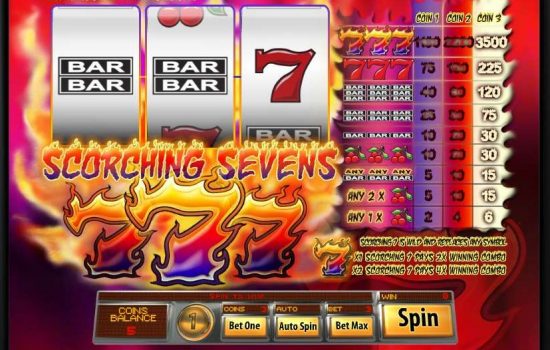 Bono casino para jugar scorching sevens tragamonedas